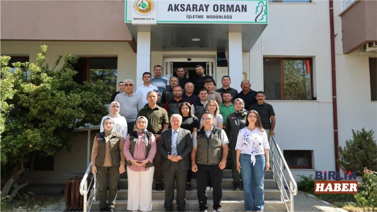 Aksaray Orman İşletme Müdürlüğüne Vali Duru’dan Ziyaret