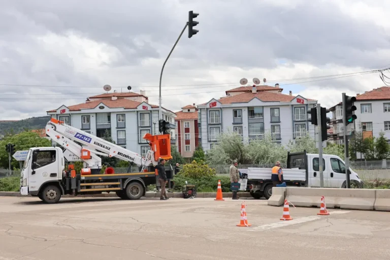 Kırıkkale’de sinyalizasyon sistemleri yenileniyor