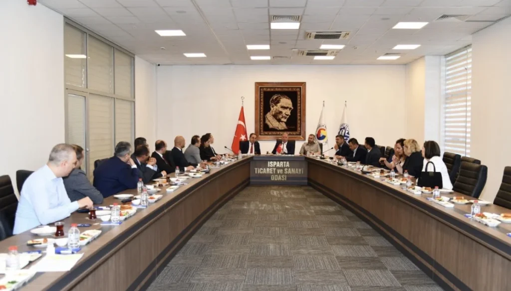 Başkan Çelik banka temsilcileriyle buluştu: İş dünyasının finansman talepleri masaya yatırıldı
