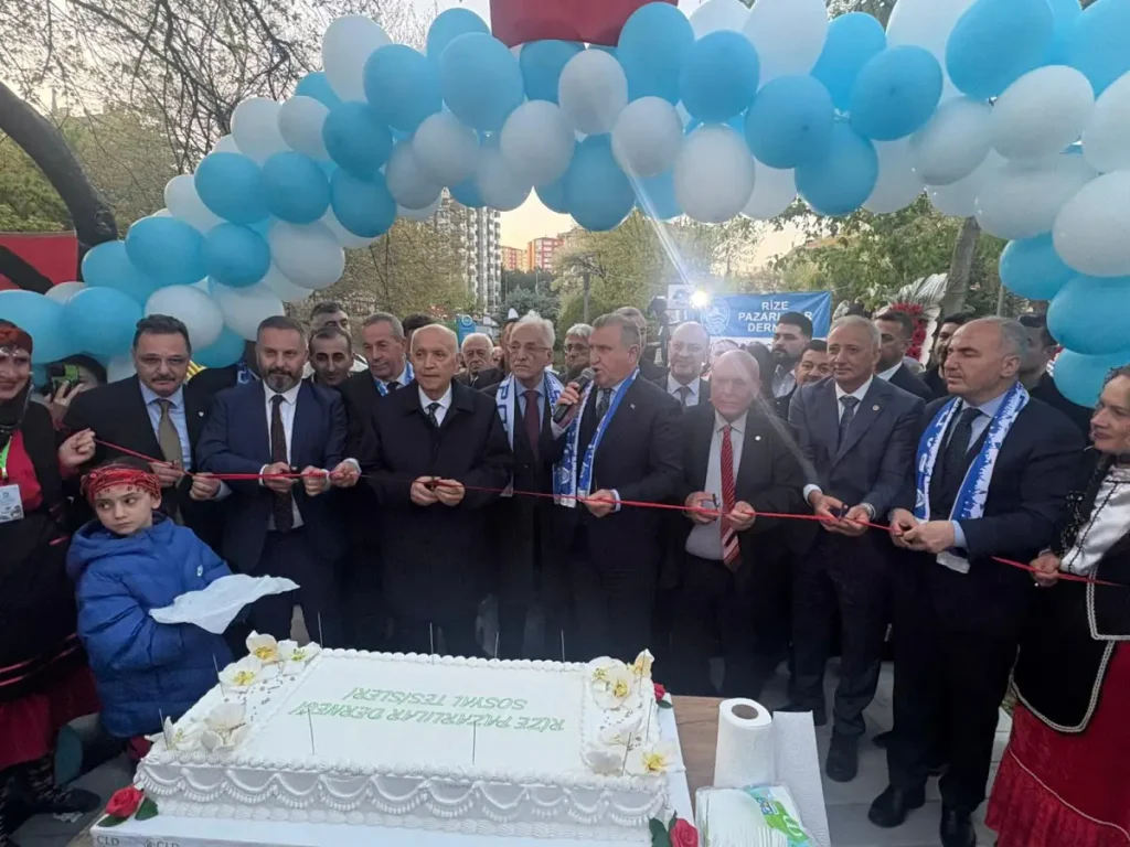 Ankara’da Pazarlılar Derneği Sosyal Tesisleri törenle açıldı