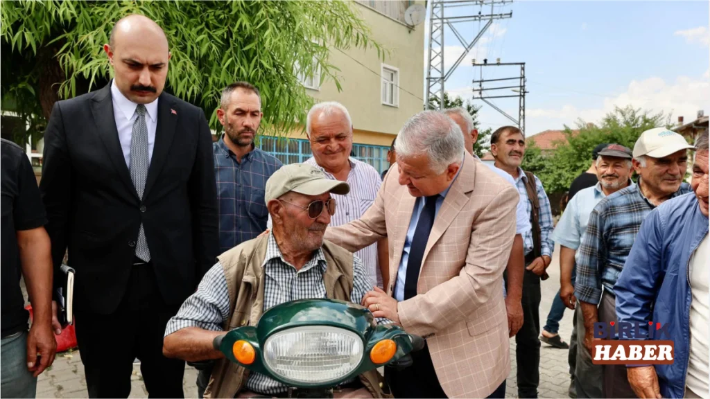 Vali Murat Duru Yenipınar Köyü’nü Ziyaret Etti