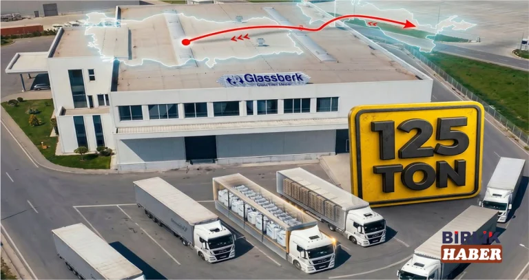 Aksaray’dan Özbekistan’a 125 Tonluk Dev İhracat