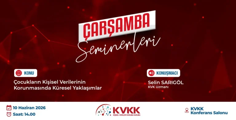 KVKK’da çocukların kişisel verilerinin korunması ele alındı
