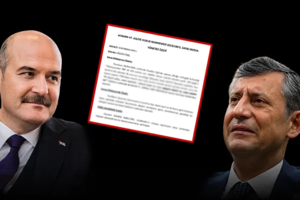 Süleyman Soylu: “Özgür özel bir kez daha tazminata mahkûm oldu”