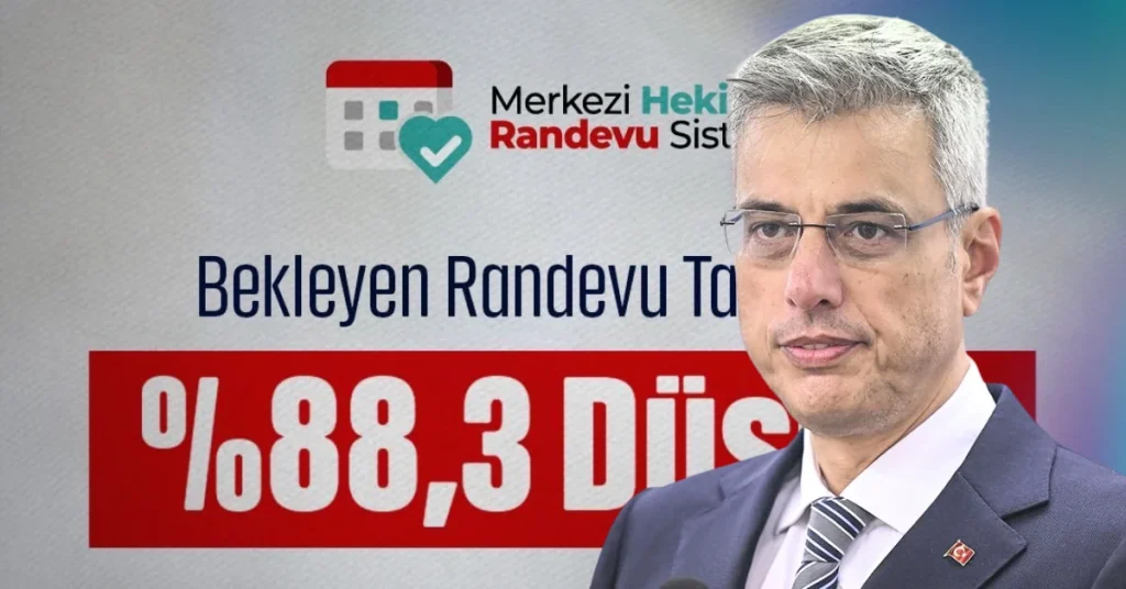 Bakan Memişoğlu: Bekleyen randevu sayısında %88,3’lük düşüş