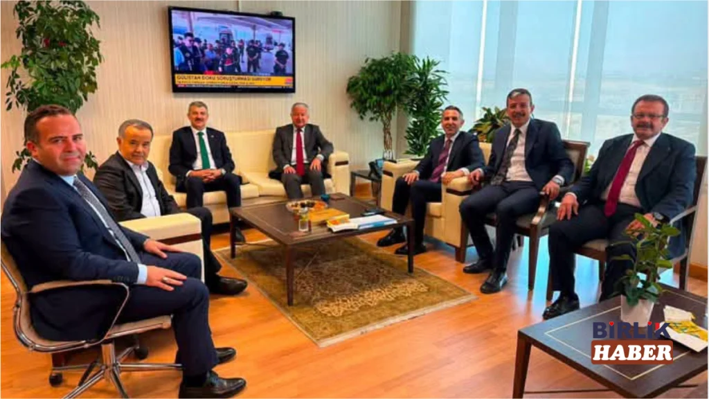 Aksaray Heyetinden Ankara’da Turizm ve Çevre Yatırımları Mesaisi