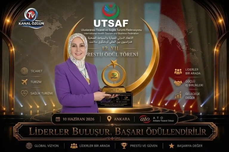 UTSAF Prestij Ödülleri Ankara’da düzenlenecek