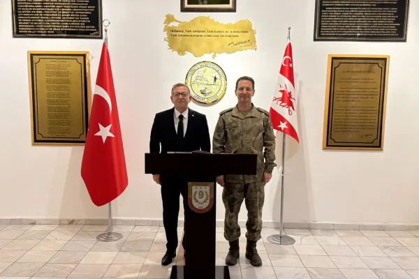 Vali Ziya Polat’tan Tuğgeneral Kadir Çelik’e hayırlı olsun ziyareti