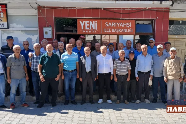 Yeni Parti Sarıyahşi İlçe Binası Coşkulu Törenle Açıldı