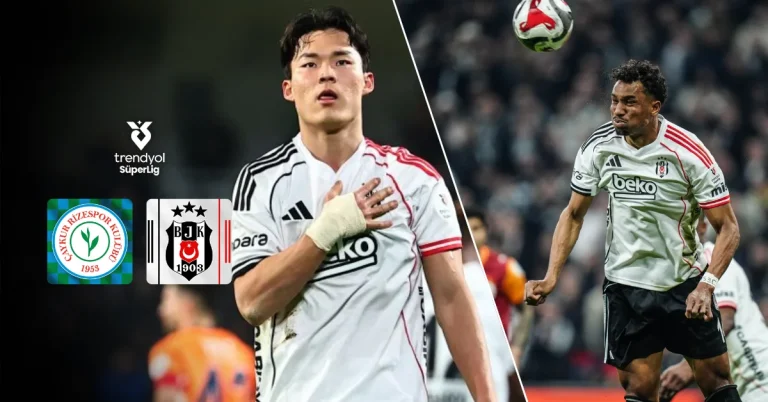 Beşiktaş’ta Rize kafilesi açıklandı: 2 isim yok