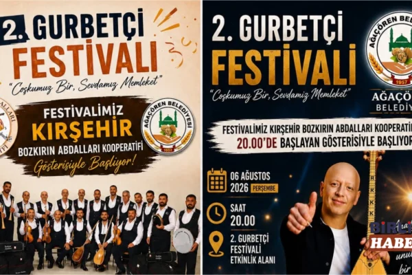 Ağaçören’de 2. Gurbetçi Festivali Coşkusu Başlıyor!
