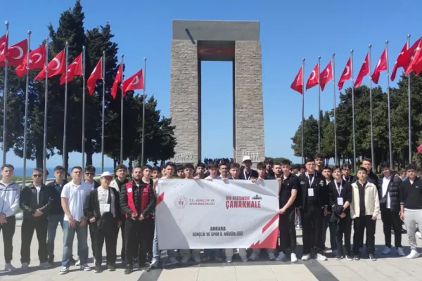 Beypazarı Gençlik ve Spor Müdürlüğü, Gençleri Çanakkale gazisine gönderdi
