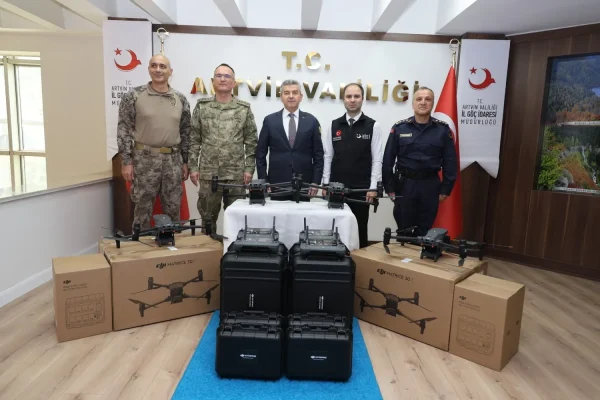 Artvin’de 4 termal drone göreve başladı