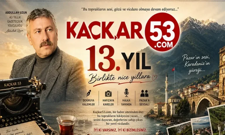 Kaçkar53.com 13. Yaşını Kutluyor