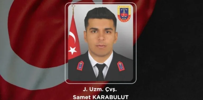 Van’da görev kazası: Jandarma Uzman Çavuş Samet Karabulut şehit oldu