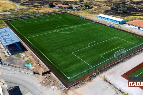 Aksaray’a Modern Futbol Sahası ve 500 Kişilik Tribün