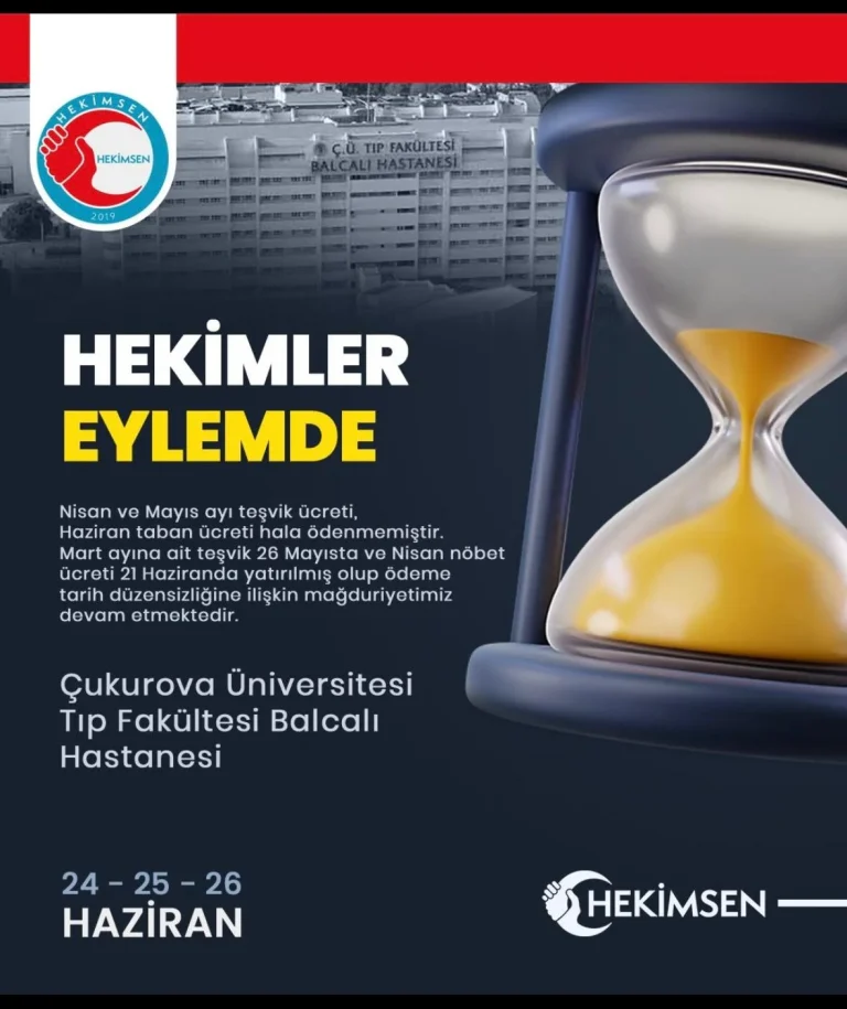 HEKİMSEN’den üniversite hastanelerindeki mali sorunlara ilişkin açıklama