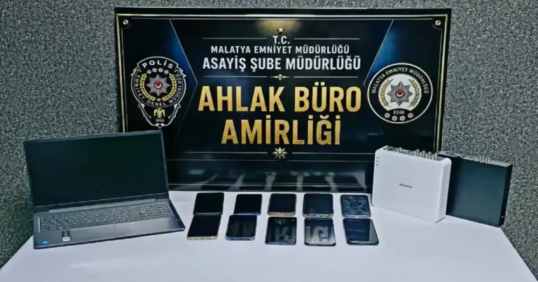 Malatya’da fuhuş operasyonu: 4 şüpheli gözaltında