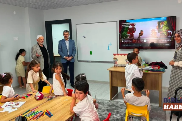 Altınsoy’dan Gülşen Sarrafoğlu Kur’an Kursu’na Ziyaret