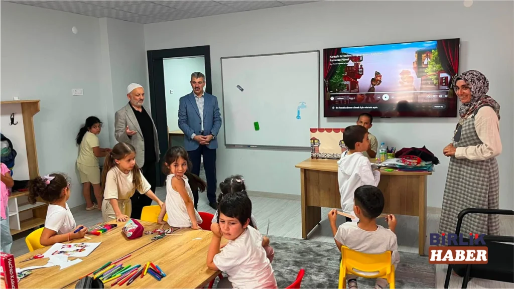 Altınsoy’dan Gülşen Sarrafoğlu Kur’an Kursu’na Ziyaret