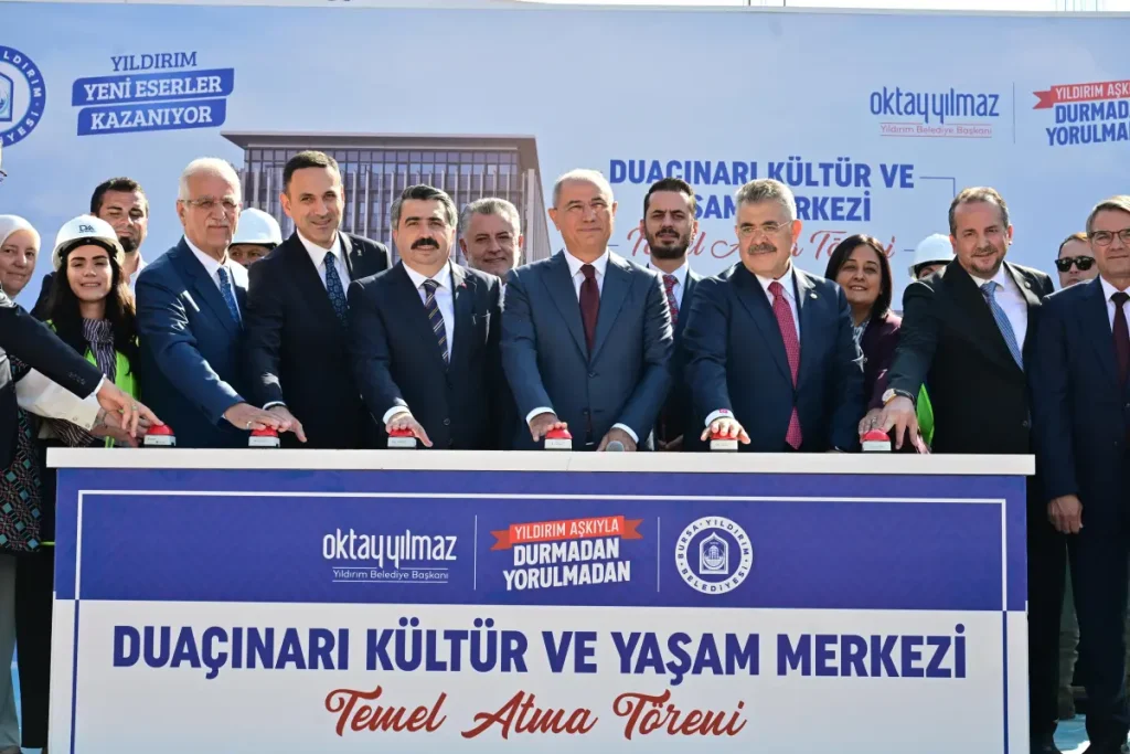 Bursa Yıldırım’da 2 milyarlık dev projede ilk harç döküldü