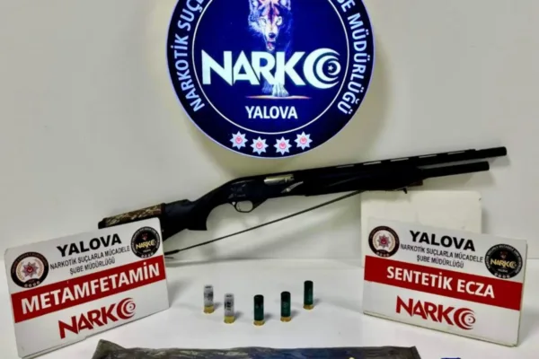 Yalova’da uyuşturucu operasyonu: 1 tutuklama, 1 firari hükümlü yakalandı