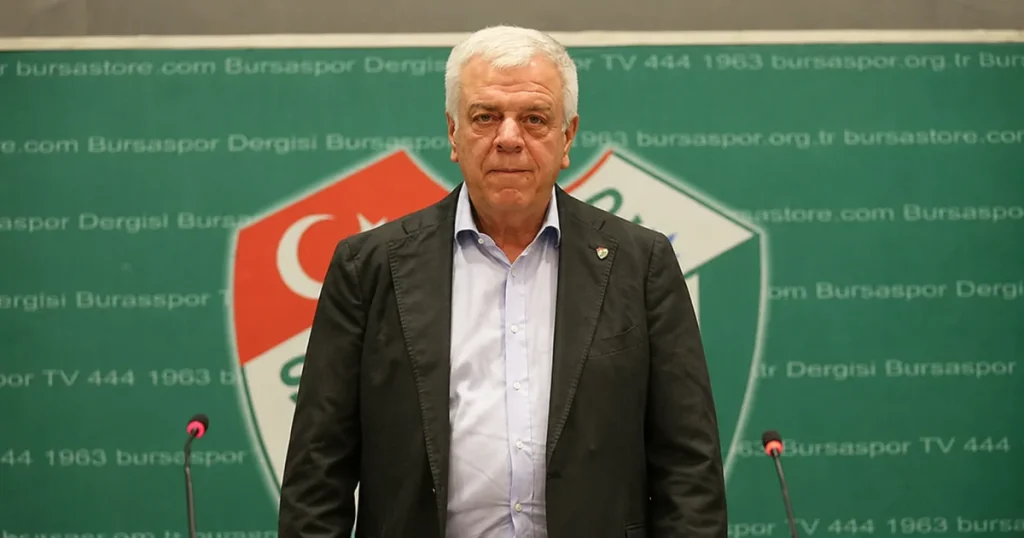 Bursaspor’da Borç Hamlesi: Ali Ay alacağından vazgeçti
