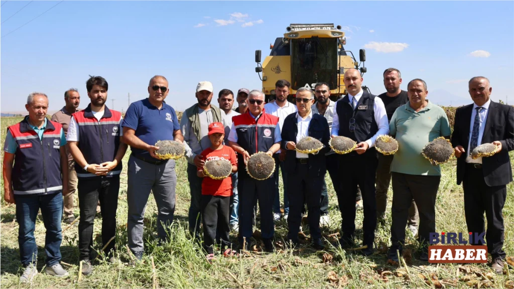 Aksaray ayçiçeğinde Türkiye 3.’sü