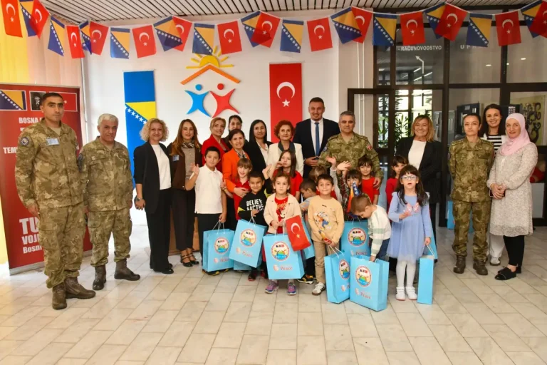 Türkiye’den Bosna Hersek’teki çocuklara destek