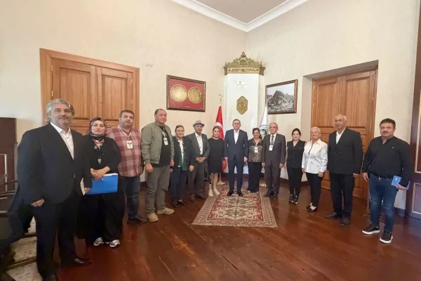 Kars Valisi Ziya Polat’tan makamına kabul