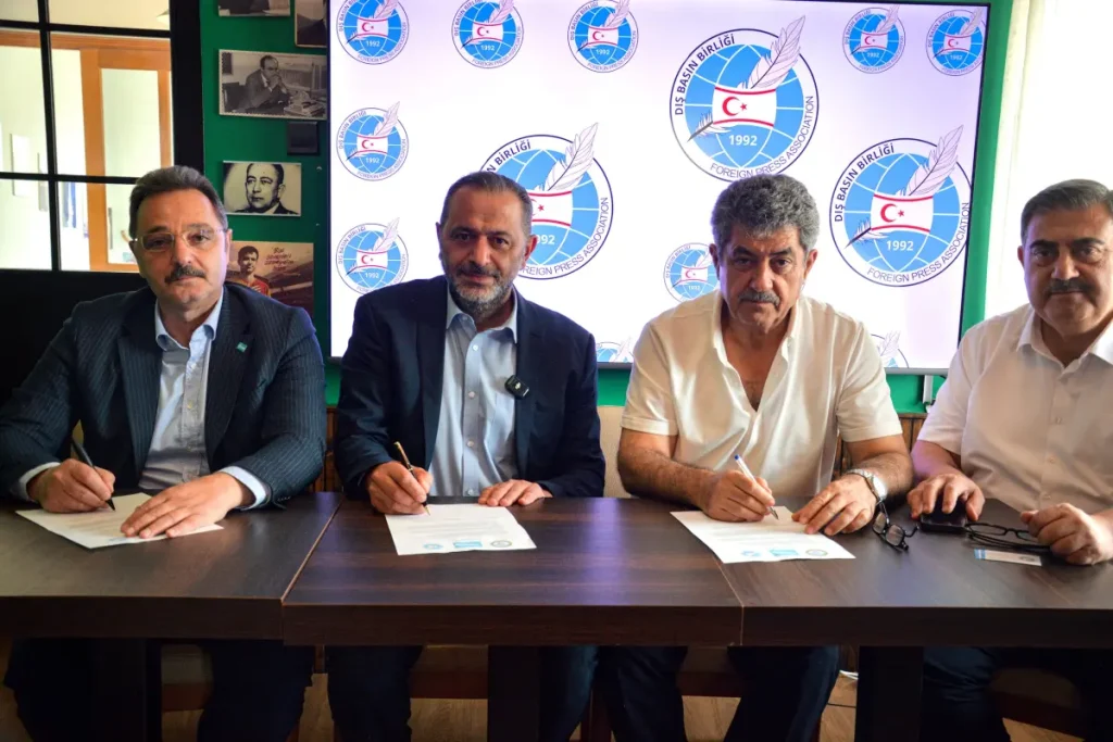 KKTC Dış Basın Birliği, TİMBİR ve TDGF arasında İş Birliği protokolü imzalandı