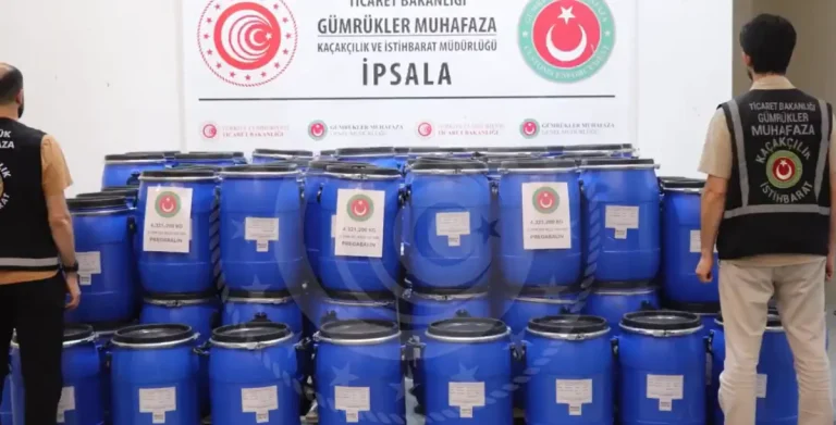 Sınır kapısı’nda 4 ton uyuşturucu ele geçirildi