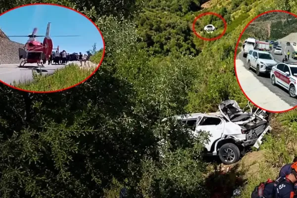 Manavgat’ta kaza: Uçuruma yuvarlanan otomobilde 5 ölü, 2 yaralı