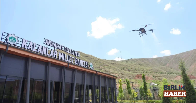 Aksaray Belediyesi’nden Drone Destekli Haşereyle Mücadele