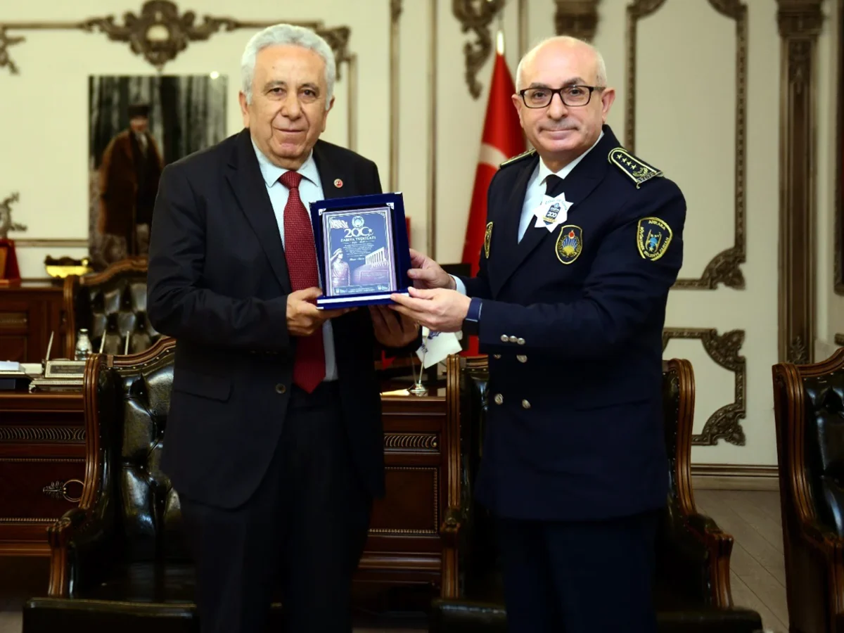 Zabıta Dire Başkanından Belediye Başkan Vekiline ziyaret: