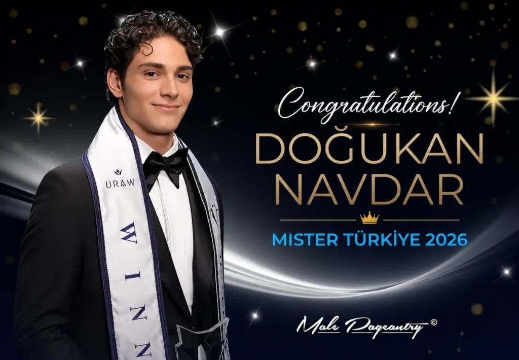 Doğukan Navdar Mister Türkiye 2026 ünvanının sahibi oldu