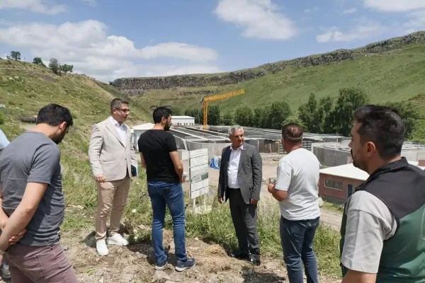 DSİ 24. Bölge Müdürü Serdar Kotan, Kars’taki dev projeleri yerinde inceledi