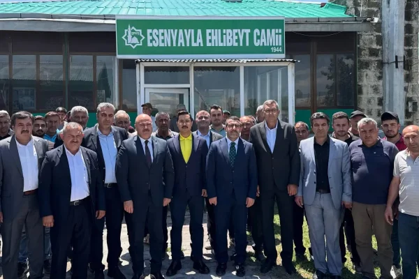 Akyaka Esenyayla Köyü’nde vatandaşlarla buluşma