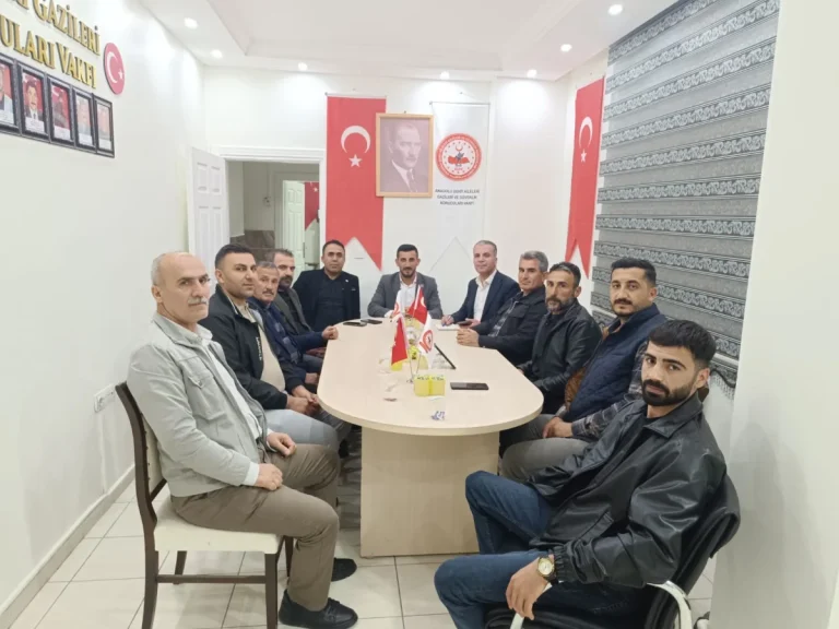 AŞAV Mardin şubesi mayıs ayı yönetim kurulu toplantısını gerçekleştirdi