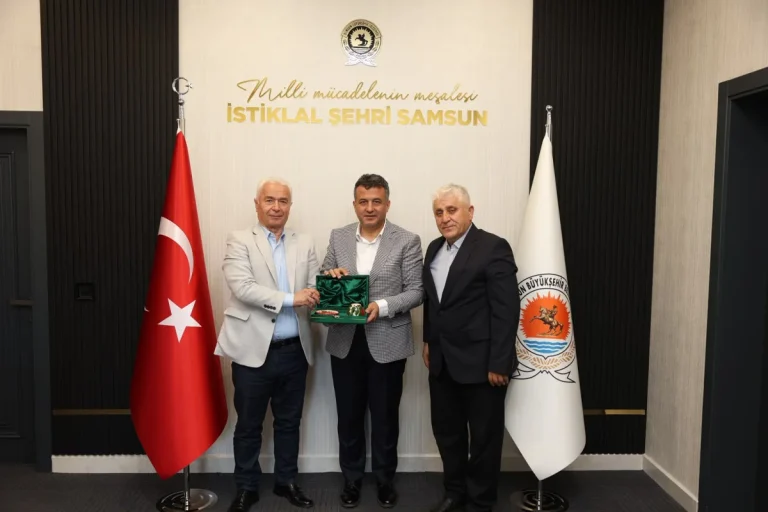 Türkiye Karate Federasyonu Heyetinden Başkan Halit Doğan’a ziyaret