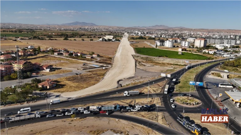 Aksaray Yeni Çevre Yolu’nda Sıcak Asfalt Dönemi