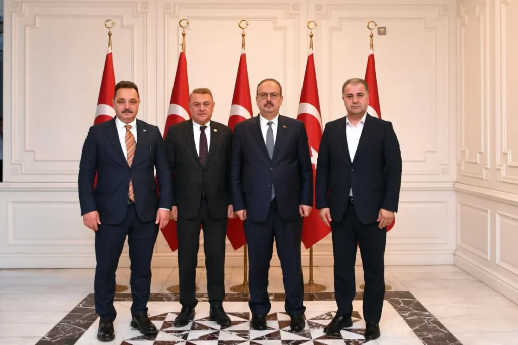 TİMBİR heyetinden Ankara Valisi Canbolat’a ziyaret