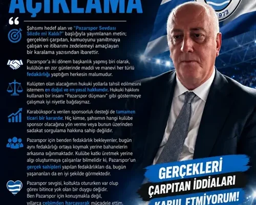 Uğur Aslan’dan açıklama: “Hukuki haklarımı kullanacağım”