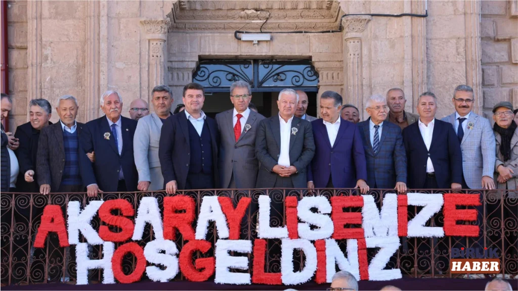 Aksaray Lisesi’nde Bir Asırlık Gurur: Mezunlar Buluştu