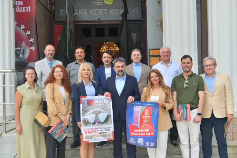 AKK Başkanı Halil İbrahim Yılmaz Ankara İş Dünyası Gelişim Derneği Temsilcileri ile bir araya geldi