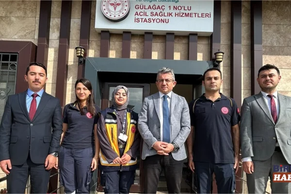 Aksaray İl Sağlık Müdürü Güleç, Gülağaç’ta sağlık tesislerini inceledi