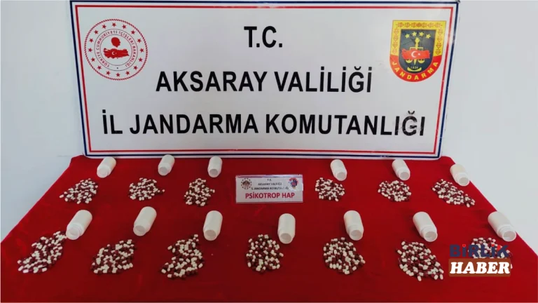 Jandarma Takipteydi! Aksaray’da 728 Hap Yakalandı