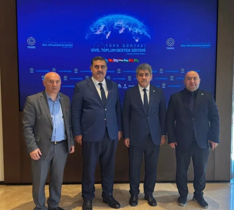 TİMBİR heyeti, Türk Dünyası Sivil Toplum Destek Sistemi tanıtım programına katıldı