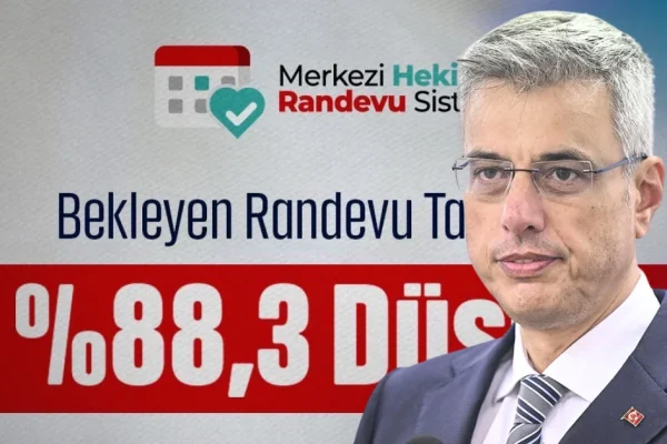 Bakan Memişoğlu: Bekleyen randevu sayısında %88,3’lük düşüş