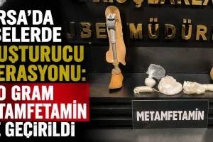 Bursa’da akılalmaz yöntem! Uyuşturucuyu protez bacağına sakladı